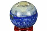 Polished Lapis Lazuli Sphere - Pakistan #170993-1